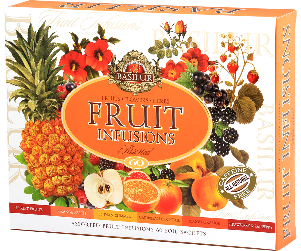 Assorted Fruit Infusions - 60 Envelopes