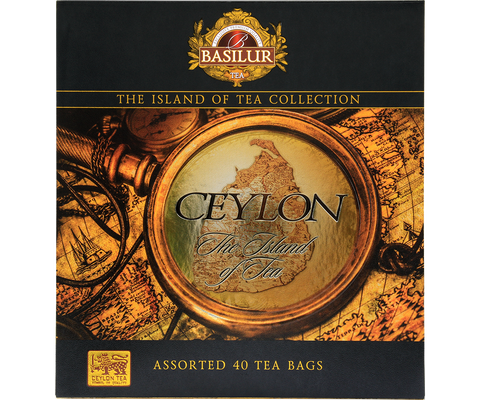 Island of Tea Assortment - 40 Enveloped Tea Bags - 4 Flavours