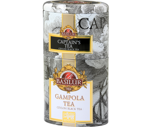 Basilur Two Layer Tea Caddy - Captains Tea & Gampola