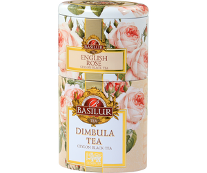 Basilur Two Layer Caddy - English Rose & Dimbula