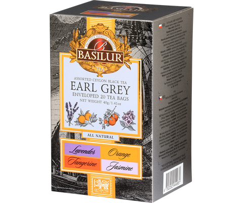 Earl Grey Collection - 20 Enveloped Tea Bags - 4 Flavours