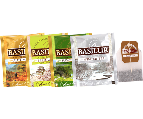 Four Seasons Assortment  - 40 Enveloped Tea Bags - 4 Flavours