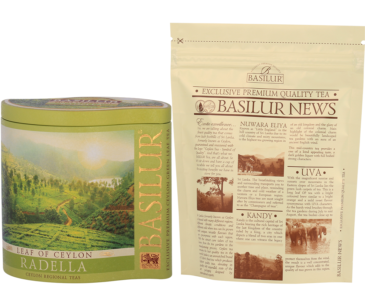 Leaf of Ceylon - Radella Regional Green Tea - 100g Loose Leaf