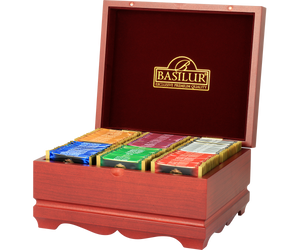Assorted 60 Tea Bag Wooden Presenter